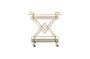 Miniatura Carro de acero en oro Trolley Clipped