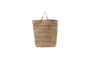 Miniatura Cesta grande de cáñamo beige Mira Clipped