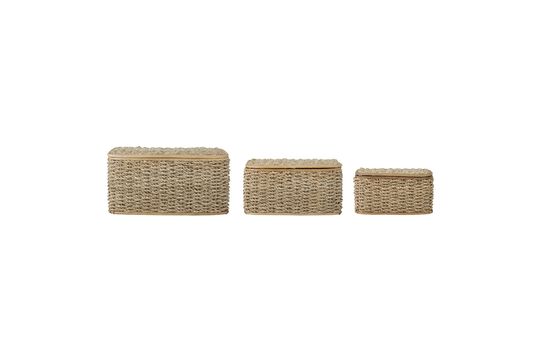 Cestas de hojas de palma de Harvar