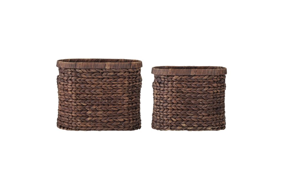 Estas cestas de mimbre se venden por pares
