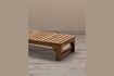 Miniatura Chaise longue de teca beige Tirama 6