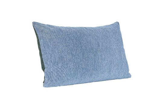 Cojín de tela azul Bliss