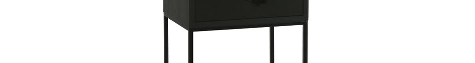 Descriptivo Materiales  Consola con cajón Tokio