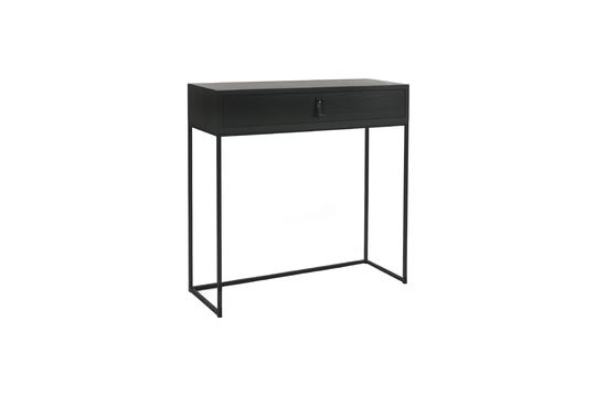 Consola con cajón Tokio Negro Clipped