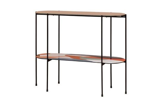 Consola de cristal multicolor Springs