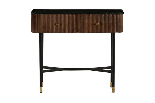 Consola de madera negra Germain