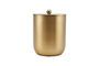 Miniatura Cubitera de acero inoxidable dorada Alir Clipped