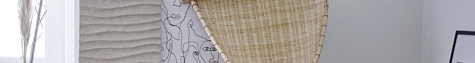 Descriptivo Materiales  Decoración mural de bambú Ri