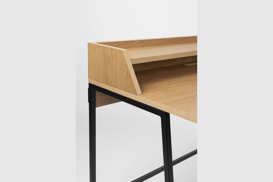 El elegante diseño de este escritorio
