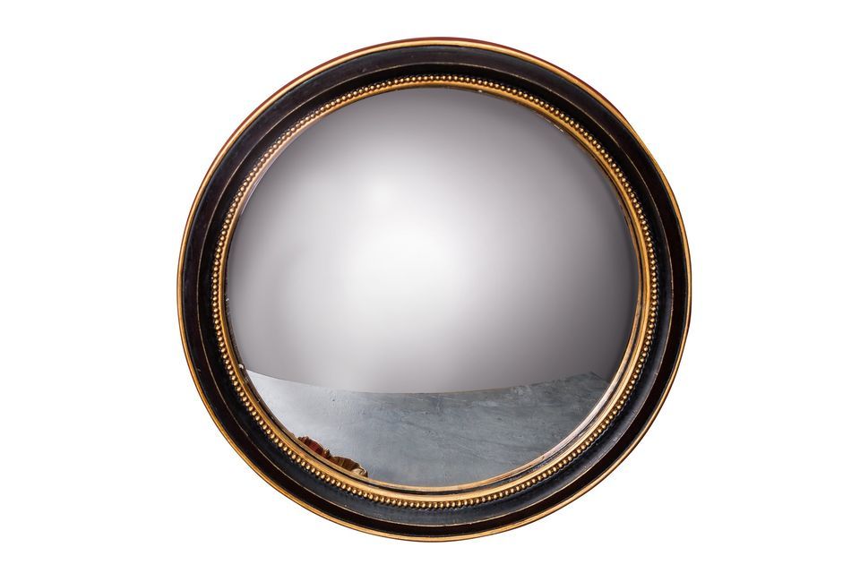 El espejo convexo Mirabeau de Chehoma le propone optar por la sobriedad con su espejo de resina