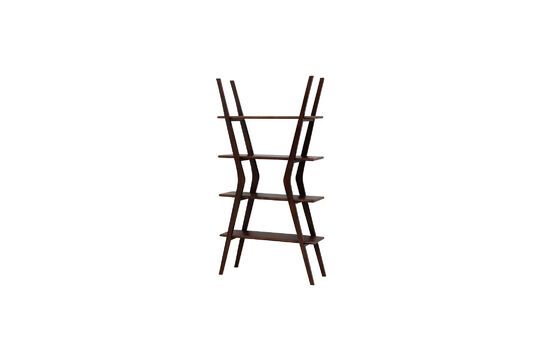Estantería de madera oscura Soho Clipped