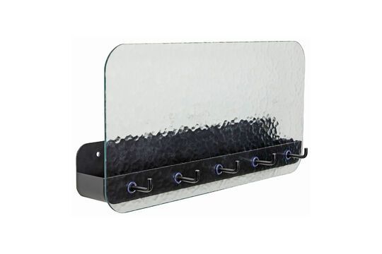 Estantería de pared de metal negro Shack