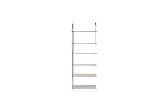 Estantería Lea en madera de paulownia Clipped