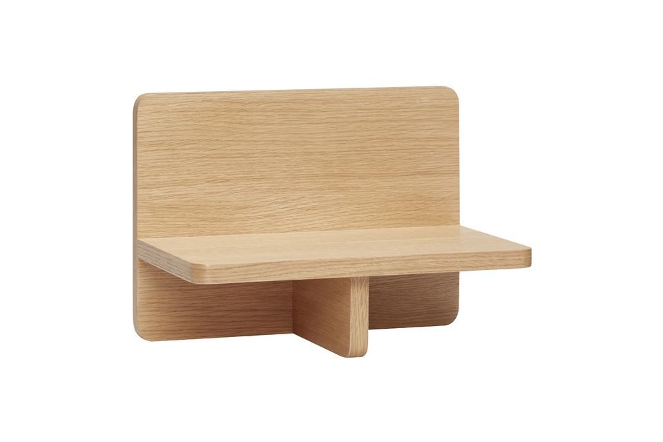 Estantería pequeña de madera beige Less Hübsch