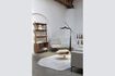 Miniatura Estantería y librería de madera maciza de fresno marrón Rise 3