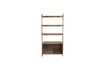 Miniatura Estantería y librería de madera maciza de fresno marrón Rise 4