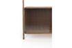 Miniatura Estantería y librería de madera maciza de fresno marrón Rise 7