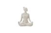 Miniatura Estatuilla decorativa blanca Adalina 1