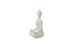 Miniatura Estatuilla decorativa blanca Adalina 9
