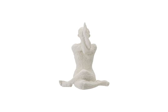 Estatuilla decorativa blanca Adalina II Clipped