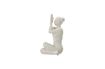 Miniatura Estatuilla decorativa blanca Adalina II 4