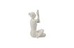 Miniatura Estatuilla decorativa blanca Adalina II 6