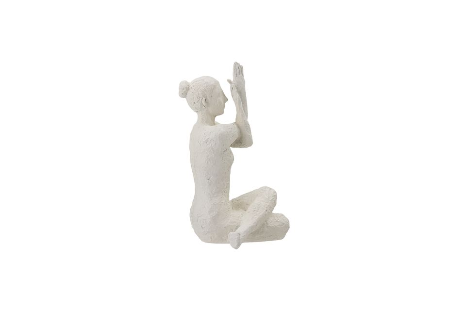 Estatuilla decorativa blanca Adalina II - 4