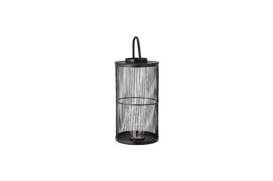 Farol con cristal negro Effie Clipped