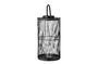 Miniatura Farol con cristal negro Effie Clipped