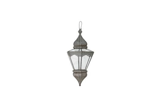 Farol de cristal gris Isabell