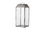 Miniatura Farol de metal gris Ejlar Clipped