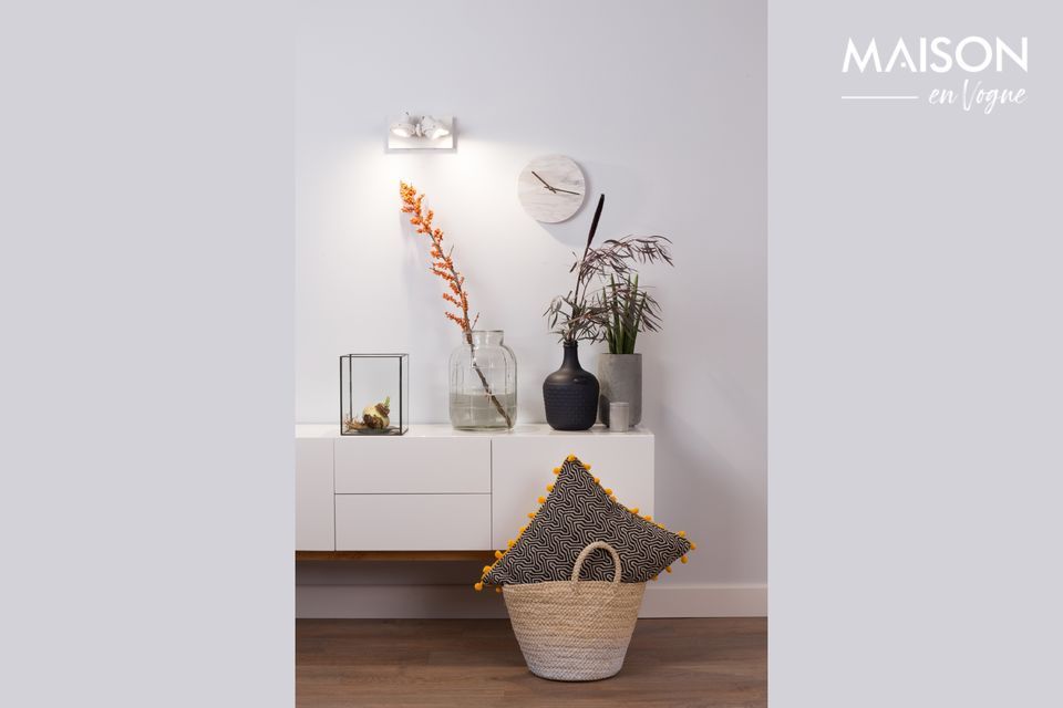 La iluminación es esencial en el diseño de interiores y el foco Luci-2 Dtw blanco lo demuestra