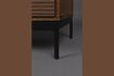 Miniatura Gabinete de madera marrón Saroo 5