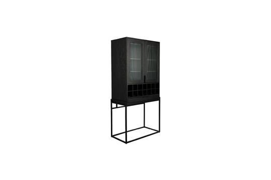 Gabinete Travis en roble negro Clipped