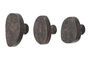 Miniatura Ganchos en madera de mango Fray Clipped