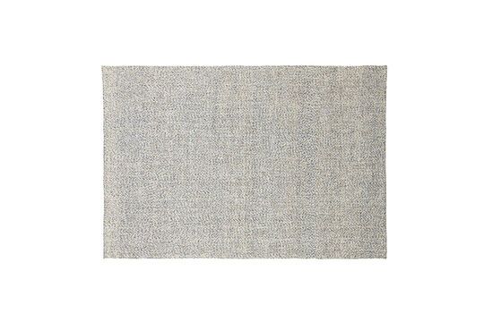 Gran alfombra de terciopelo beige 200x300 Polli Clipped