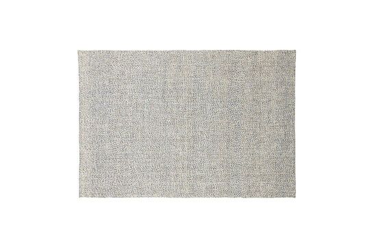 Gran alfombra de terciopelo beige 200x300 Polli Clipped