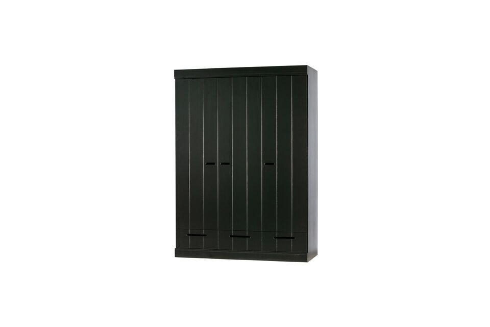 Armario de Madera de ingeniería 70x32,5x35 cm Negro con Dimensiones: 70 x  32,5 x 35 cm (Ancho x Profundidad x Alto) : : Hogar y Cocina