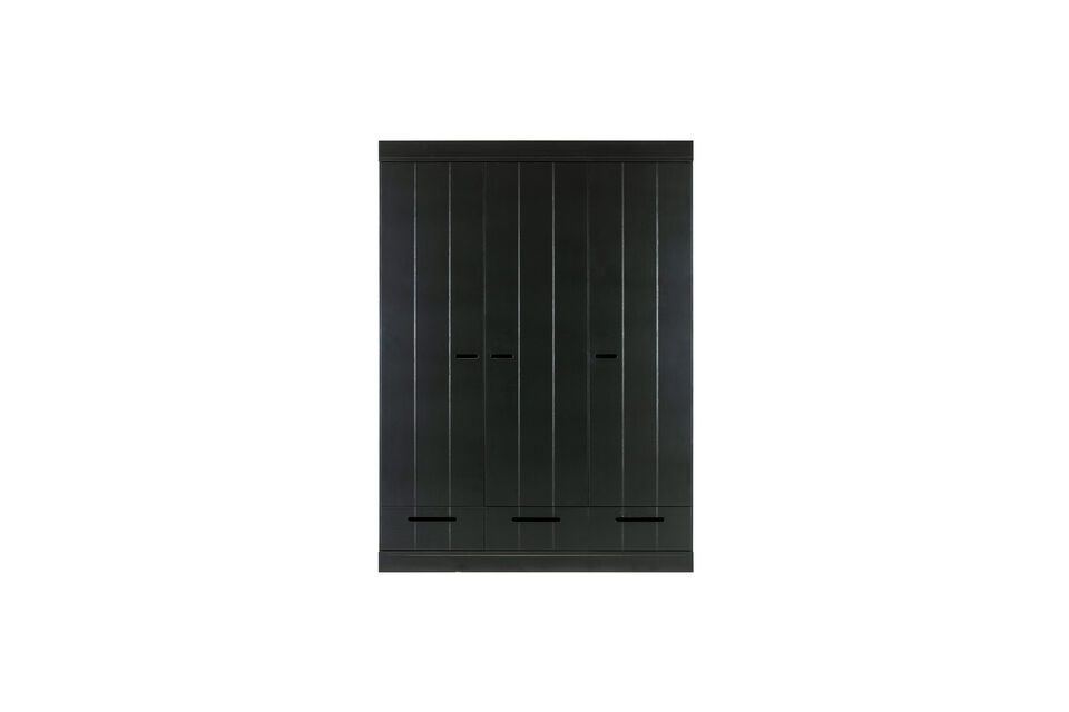 Armario de Madera de ingeniería 70x32,5x35 cm Negro con Dimensiones: 70 x  32,5 x 35 cm (Ancho x Profundidad x Alto) : : Hogar y Cocina