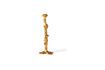 Miniatura Gran candelabro de aluminio dorado Drip 4