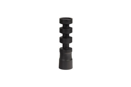 Gran candelabro de madera de mango negro Midi Clipped