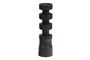 Miniatura Gran candelabro de madera de mango negro Midi Clipped