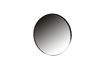 Miniatura Gran espejo redondo de metal negro Doutzen 4