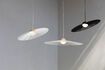 Miniatura Gran lámpara colgante de hierro beige Belle Pendant 3