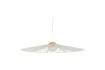 Miniatura Gran lámpara colgante de hierro beige Belle Pendant 6