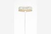 Miniatura Gran lámpara colgante de hierro beige Belle Pendant 10