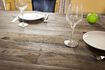 Miniatura Gran mesa de comedor de madera clara 4