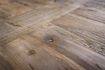 Miniatura Gran mesa de comedor de madera clara 7
