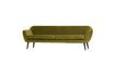 Miniatura Gran sofá de terciopelo verde Rocco 4