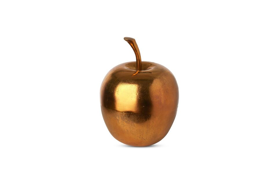 Hucha de aluminio dorada Apple Pols Potten